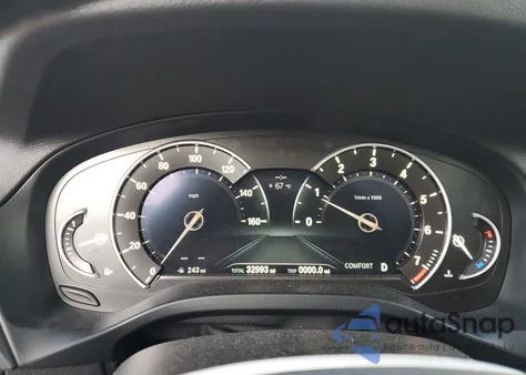 2019 BMW X3 Sdrive30I z USA, uszkodzony, nr VIN 5UXTR7C52KLR48550